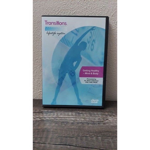 Transitions Lifestyle System Getting Healthy / Mind & Body DVD Dr. Lieberman - Picture 1 of 8